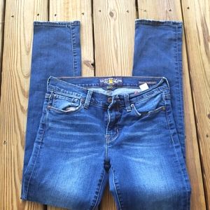 Lucky Brand Brooke women's straight ankle jeans,  size 2